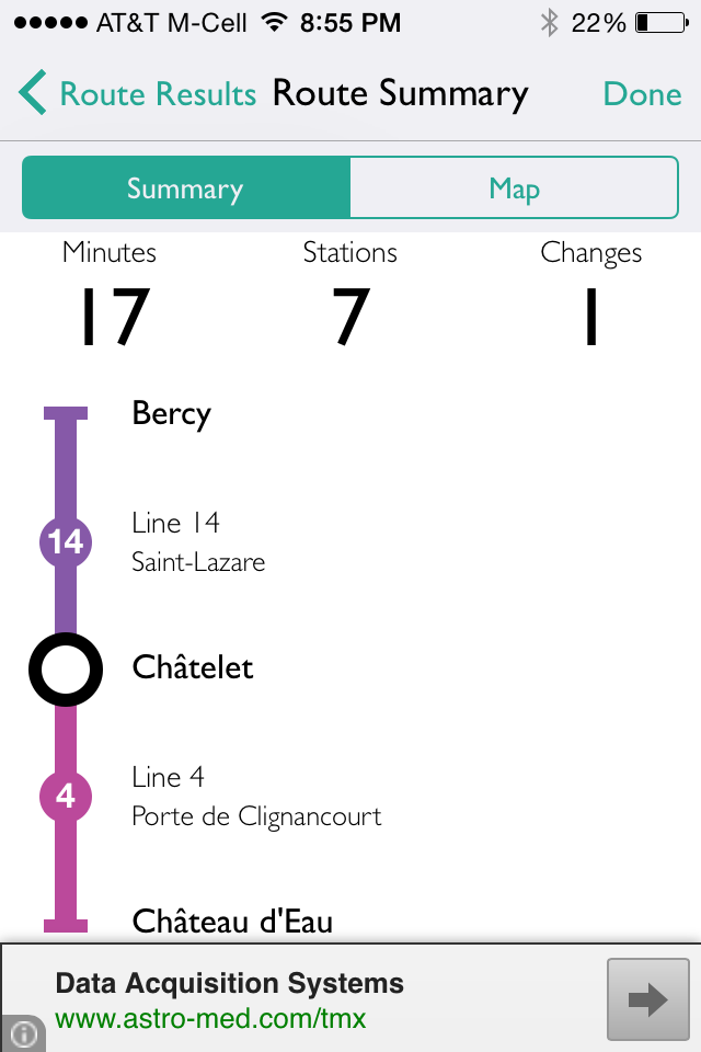 Best Apps for Paris - Metro