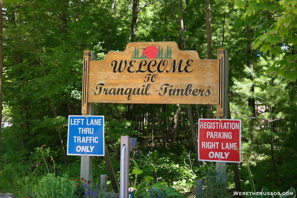 Tranquil Timbers Rv Camping Door County Wisconsin We Re