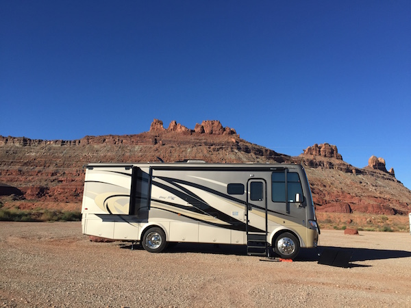 Seven Mile Parking Utah RV