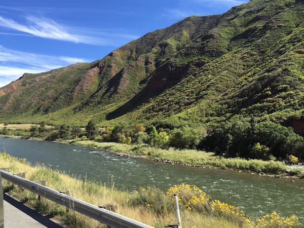 Colorado River along I70