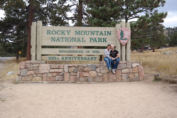 Rocky Mountain National Park - Sign