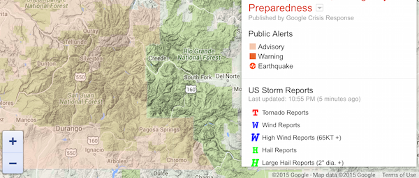 Pagosa Springs, Colorado - Alert