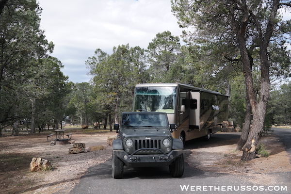 RV Camping Grand Canyon South Rim