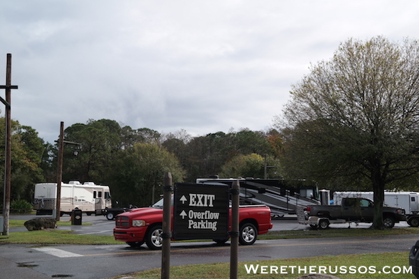 Disney's Fort Wilderness Overflow Parking