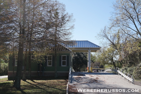 Bayou Segnette State Park entrance