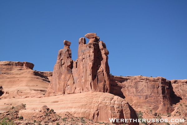 Arches three gossips