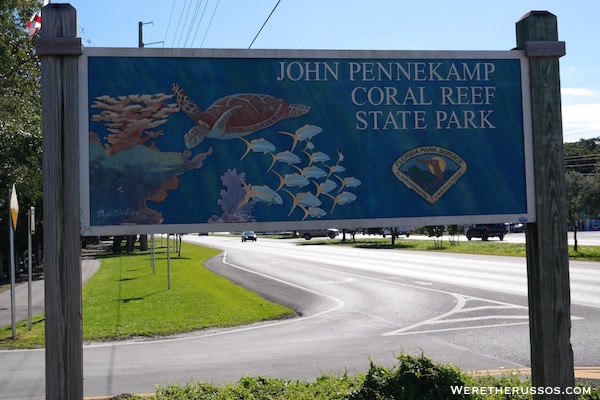 RV Camping at John Pennekamp State Park Key Largo, Florida