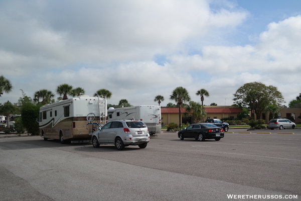 Thousand Trails Orlando RV checkin