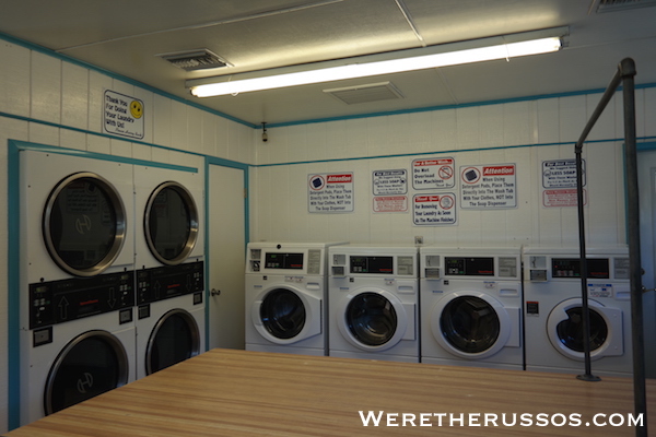 Travelers Campground Alachua Florida laundry