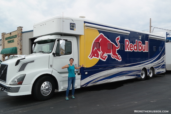 RedBull custom motorhome conversions by ShowHauler