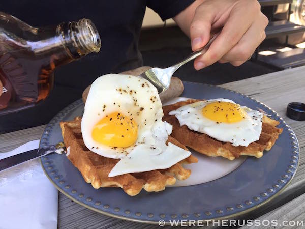 Brunch gluten free waffles