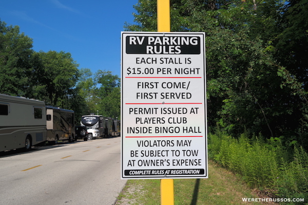 Oneida casino rv park green bay wisconsin