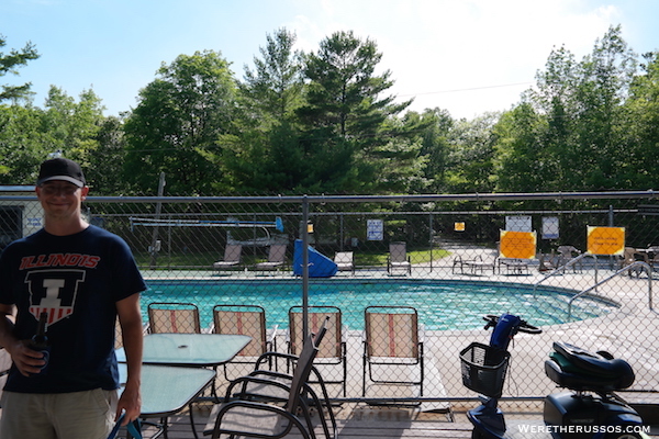 Tranquil Timbers pool