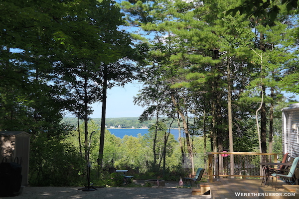 Tranquil Timbers view Sturgeon Bay