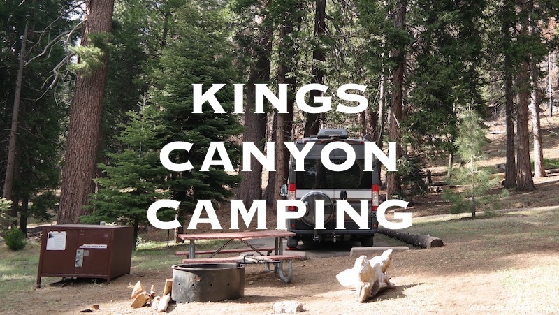 Kings Canyon Camping