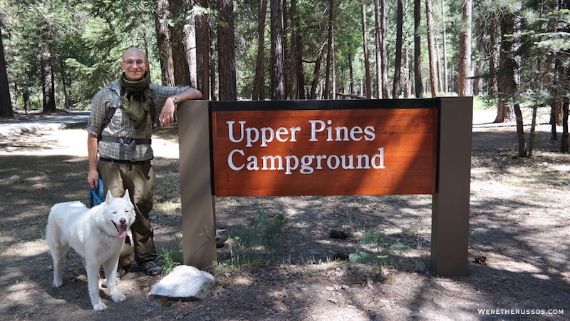 Upper Pines Campground Yosemite Valley