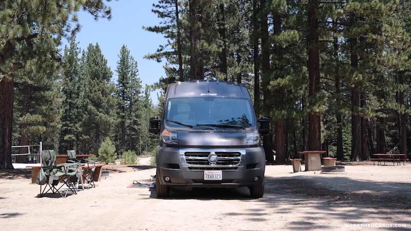 Tahoe Valley Campground preium site