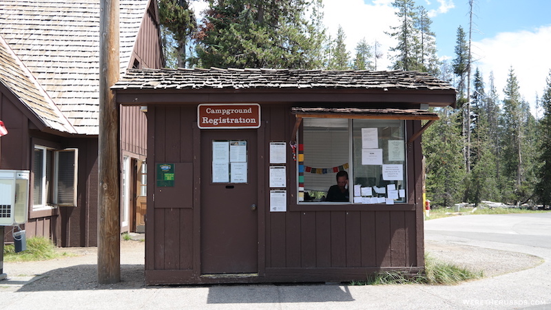 Mazama Campground Registration