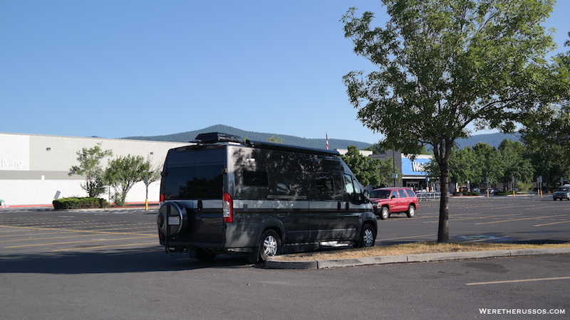 Walmart RV Parking