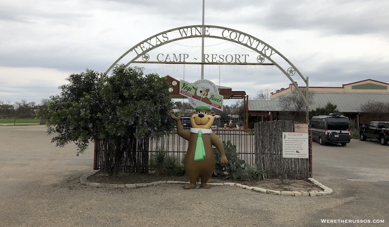 Texas Wine Country Jellystone Park Fredericksburg TX