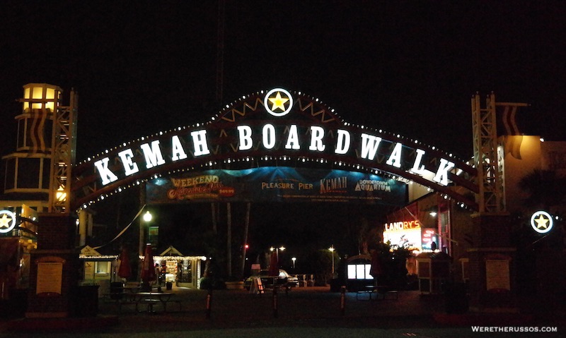 Kemah boardwalk Texas