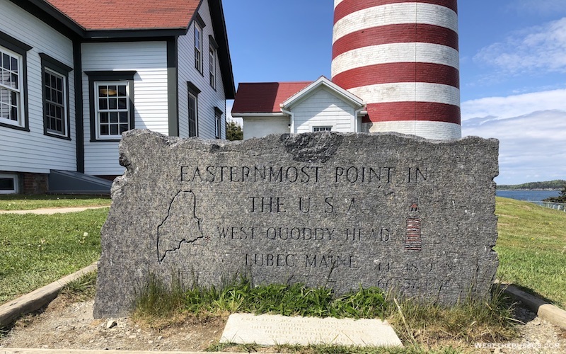 Maine Road Trip Easternmost Point US Lubec