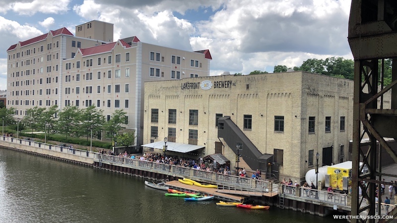 Lakefront Brewery Great View of Milwaukee