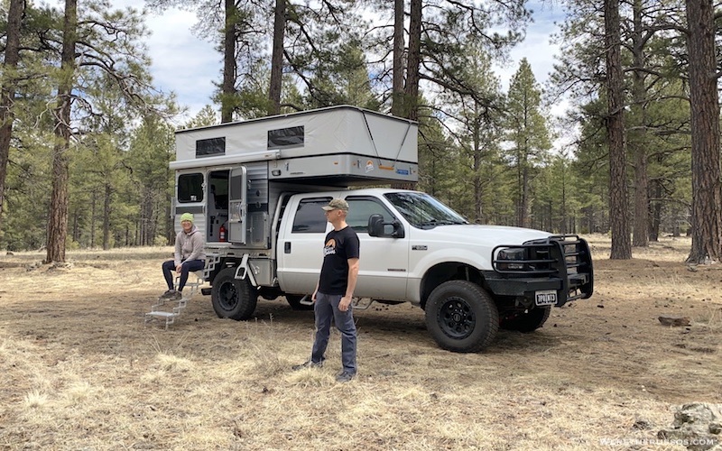 four wheel camper refrigerator