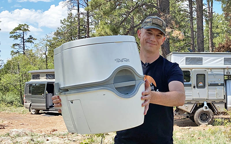 Best Portable Camping Toilets for Vans, Cars and RVs