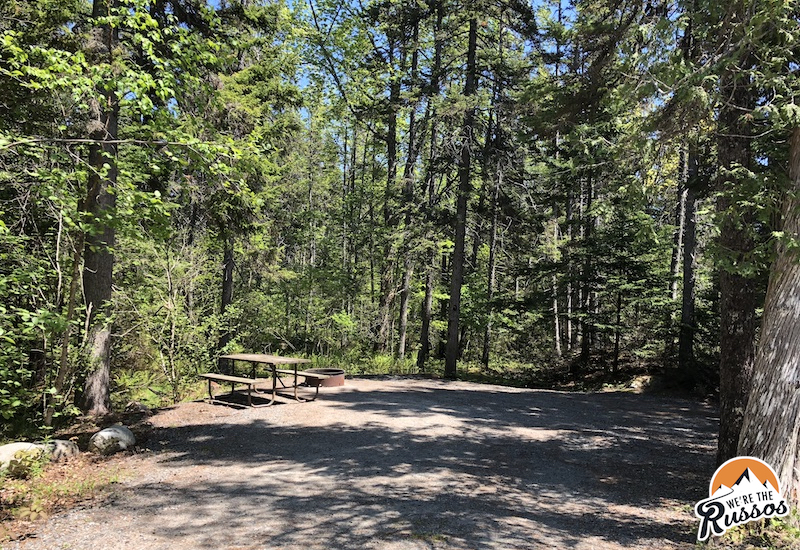 Acadia National Park Camping Seawall Campground