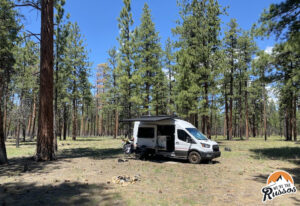 how to find dispersed camping in national forests