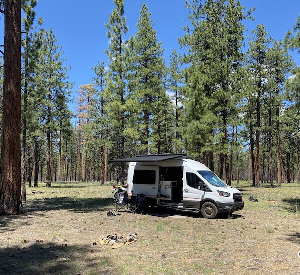 how to find dispersed camping in national forests