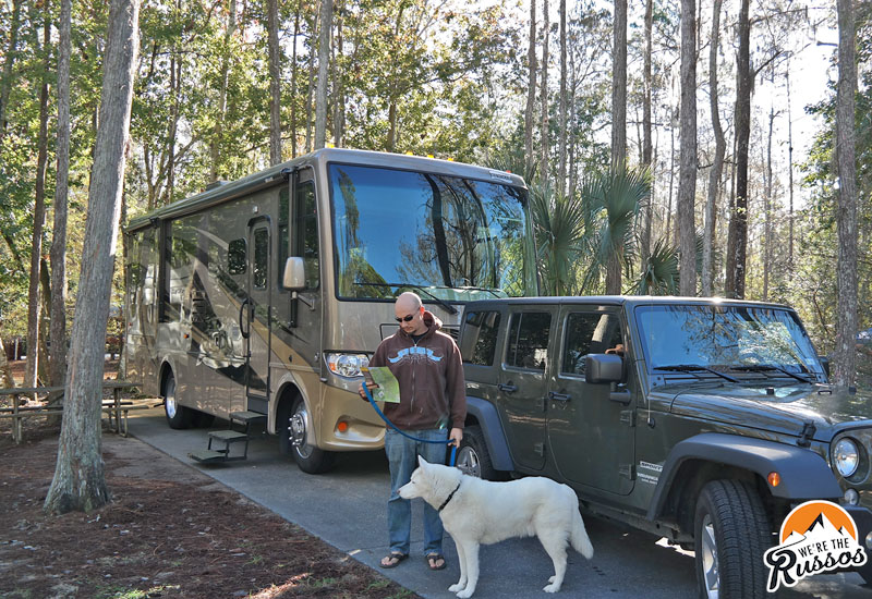 Fort Wilderness Campground Full Hookup Site