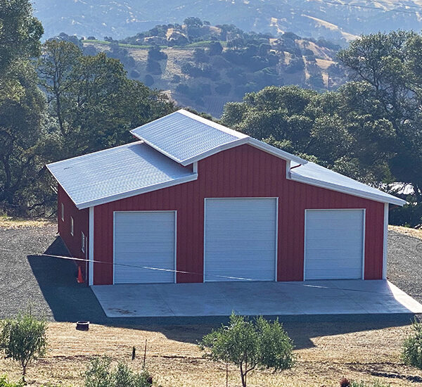 Building a Metal Barn for RV