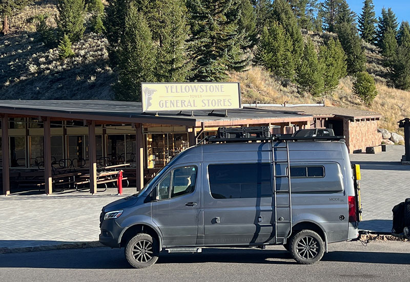 workcamping at Yellowstone National Park Defiance Tools